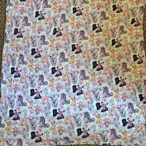 🦁🐘 Birdie Bean Bamboo Zoe Swaddle Blanket – Zoo Animals Blowing Bubbles 🌟